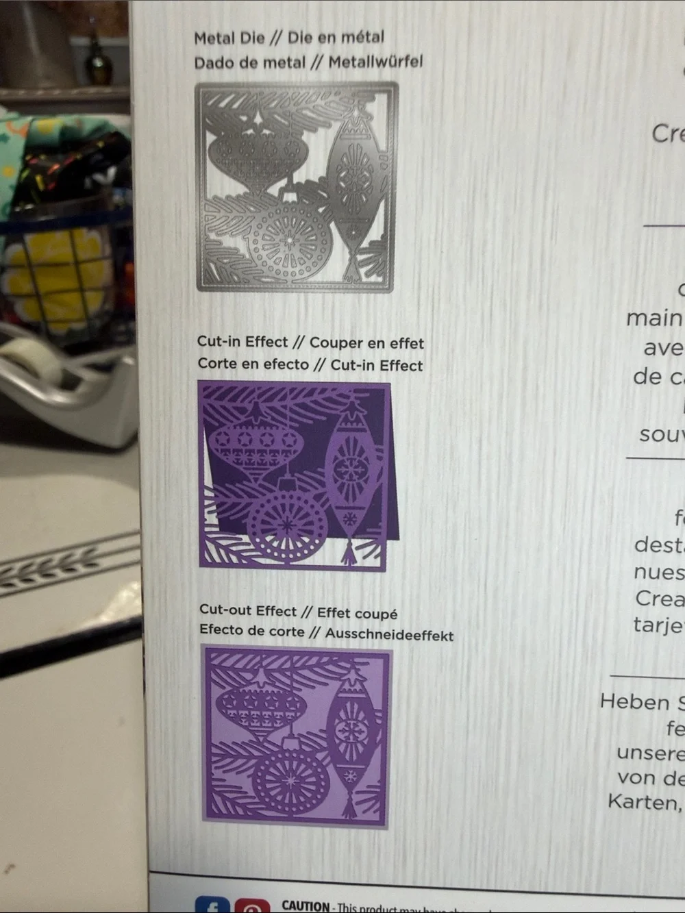Crafters Companion Holiday Create-a-Card Die Sets